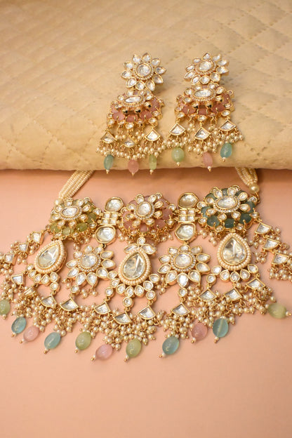 MOISSANITE BRIDAL SET