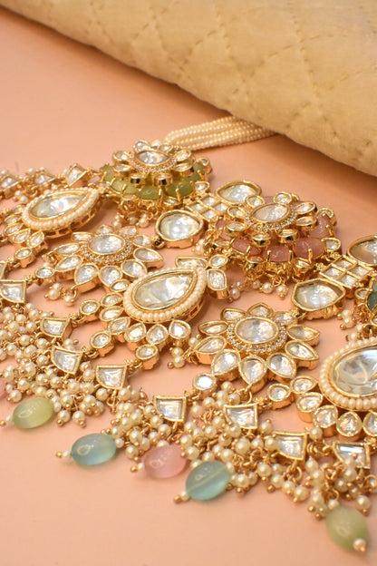 MOISSANITE BRIDAL SET