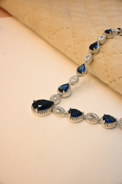 CUBIC ZIRCON NECKACE SET