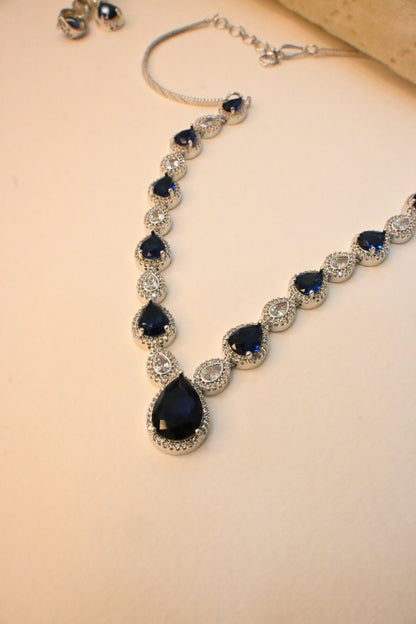 CUBIC ZIRCON NECKACE SET