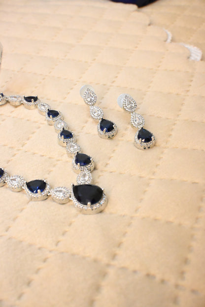 CUBIC ZIRCON NECKACE SET