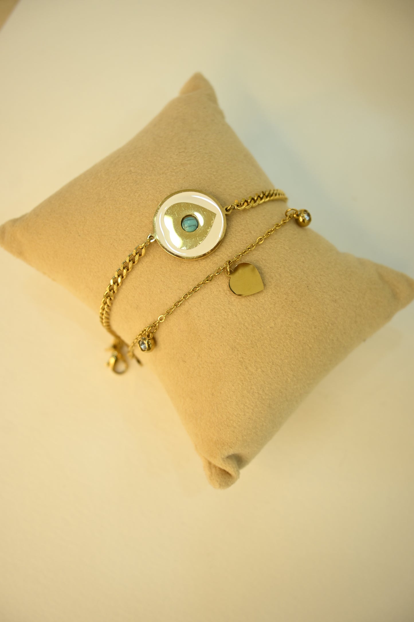 Double Layer Chunky Bracelet
