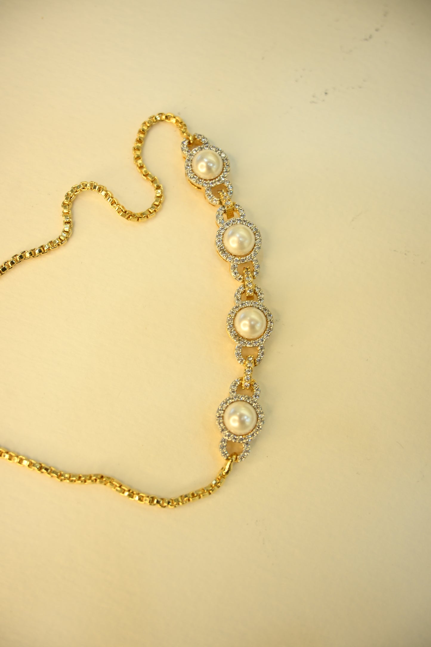 Pearl Chain Bracelet