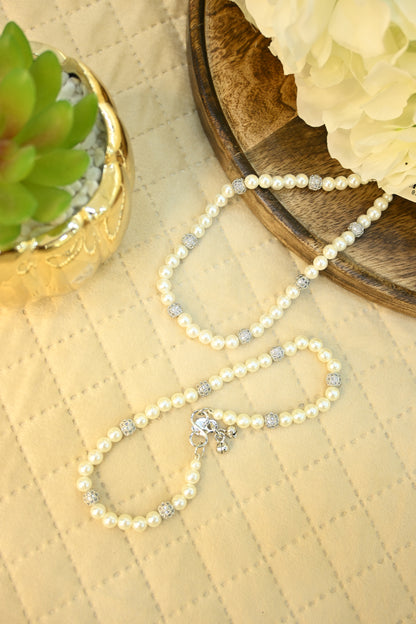 Pearl Beaded Anklet