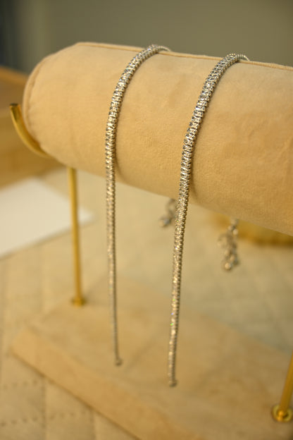 Cubic Zirconia Anklet