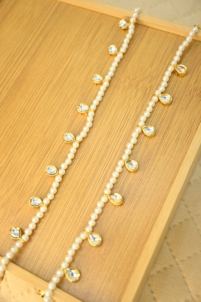Pearl Beaded Anklet