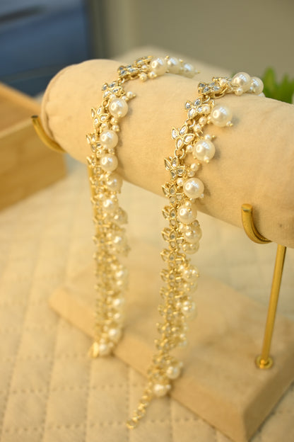 Pearl Stone Anklet