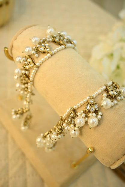 Hanging Pearl Anklet