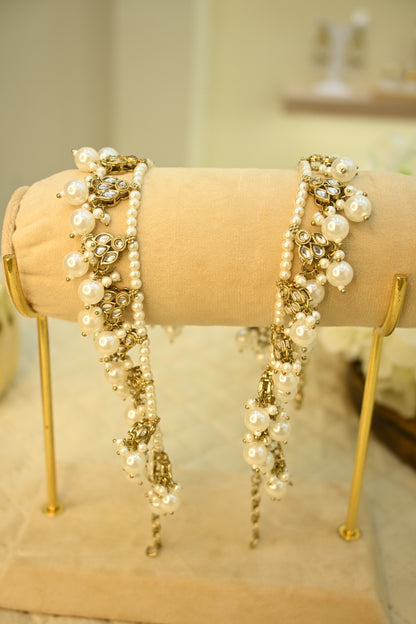 Hanging Pearl Anklet