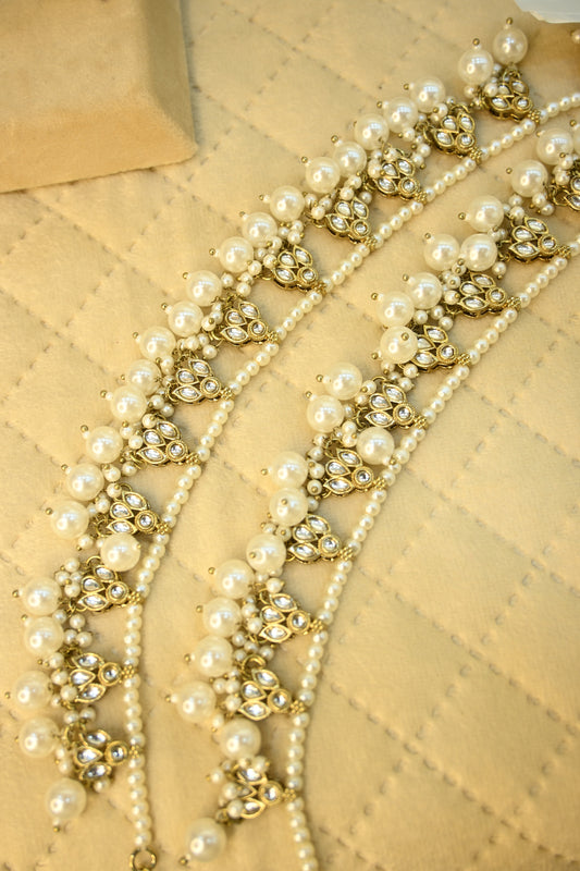 Hanging Pearl Anklet