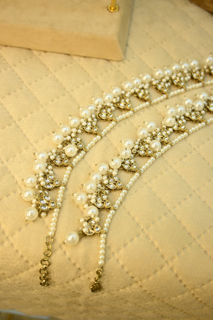 Hanging Pearl Anklet