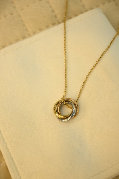 MULTICOLOUR RING PENDANT