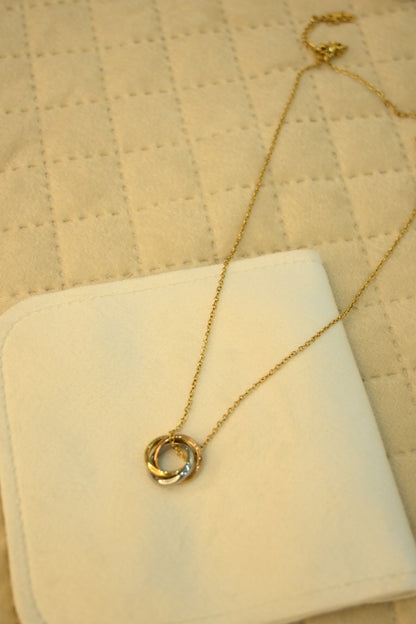 MULTICOLOUR RING PENDANT