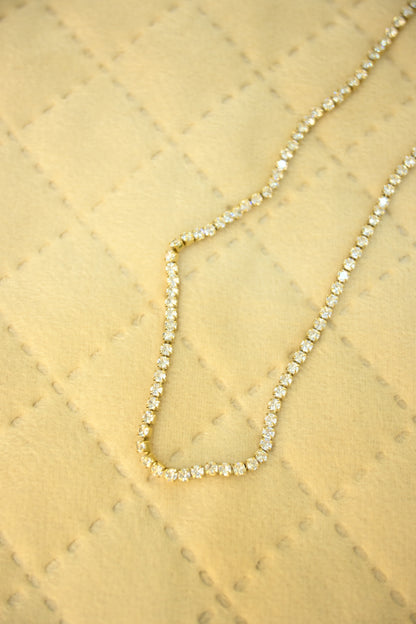 ZIRCON BEADED NECKLACE