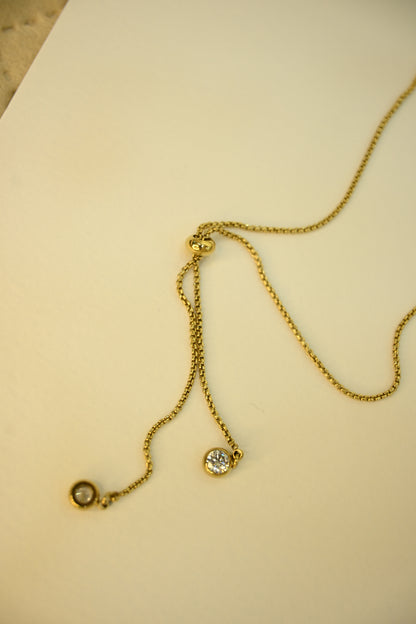 ADJUSTABLE BEADED PENDANT