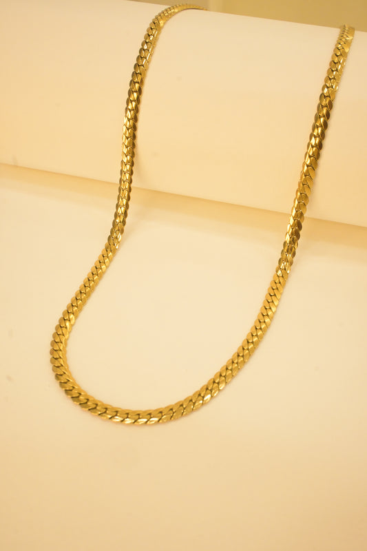 18k gold plated chain