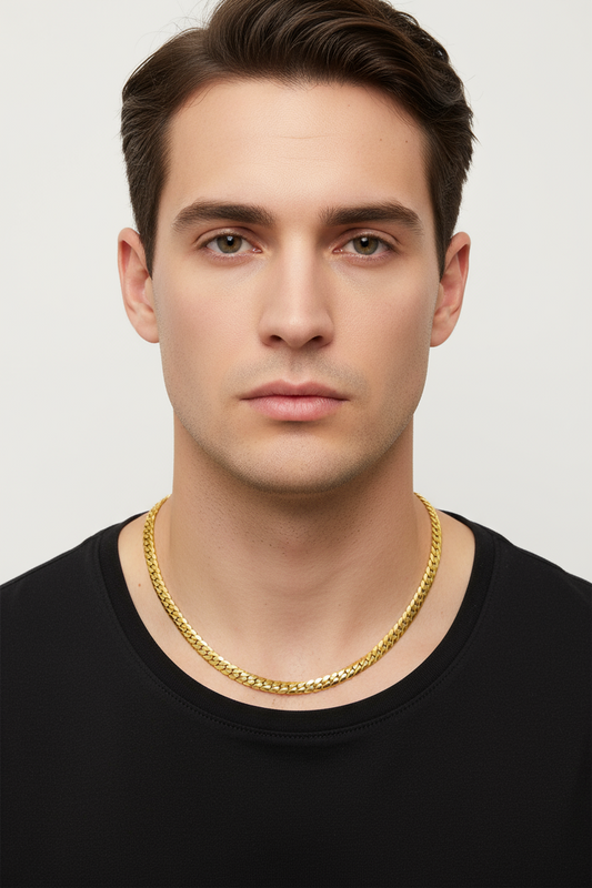 18k gold plated chain