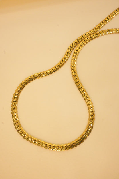 18k gold plated chain
