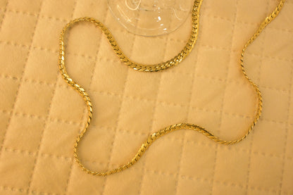 18k gold plated chain
