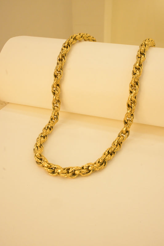 BOUNCER CHAIN 18K GOLD PLATED