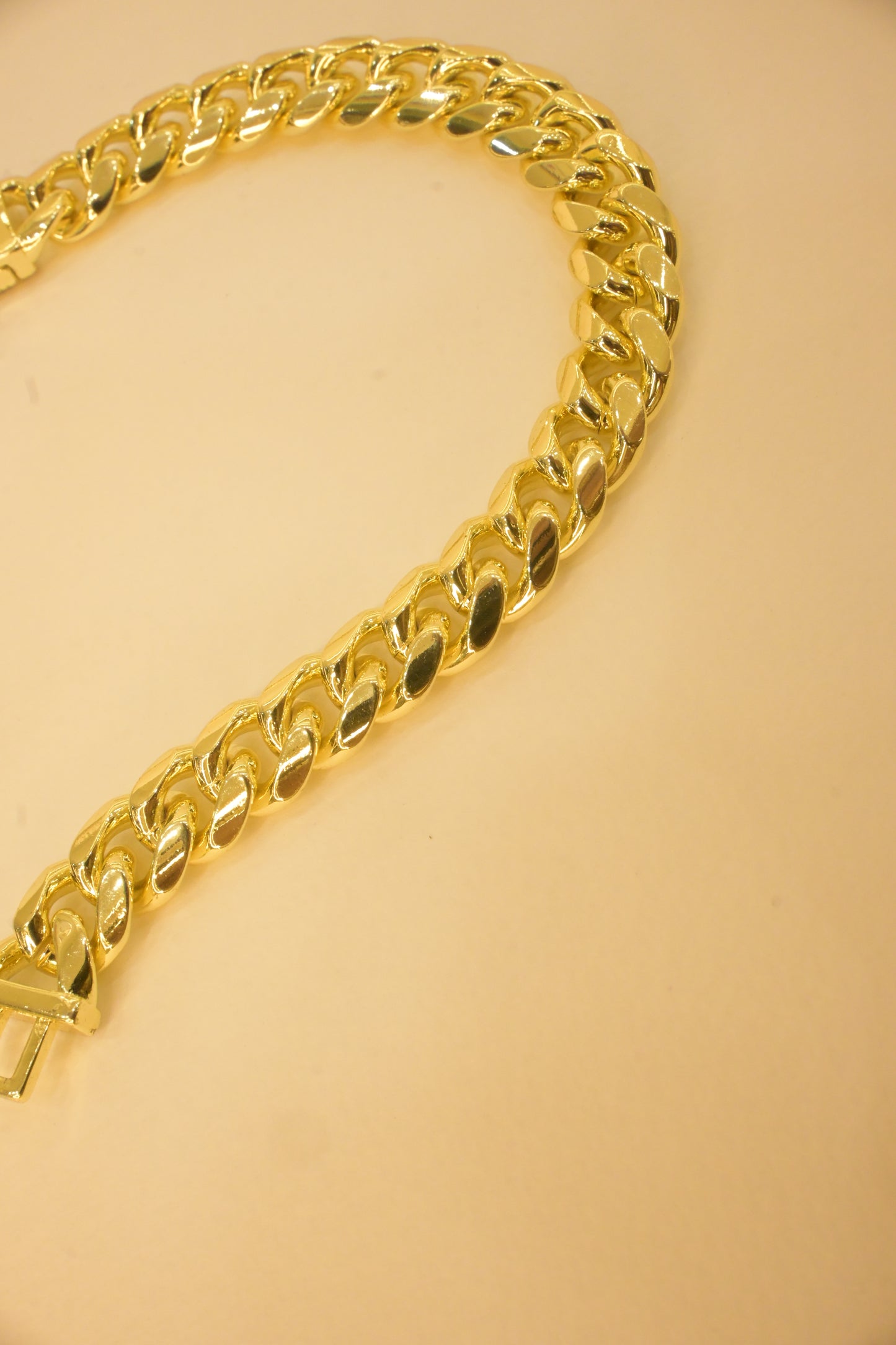 THIK GOLD PLATED BRACELET