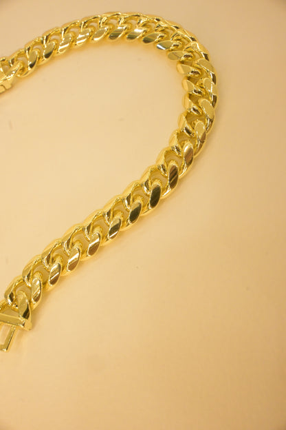 THIK GOLD PLATED BRACELET