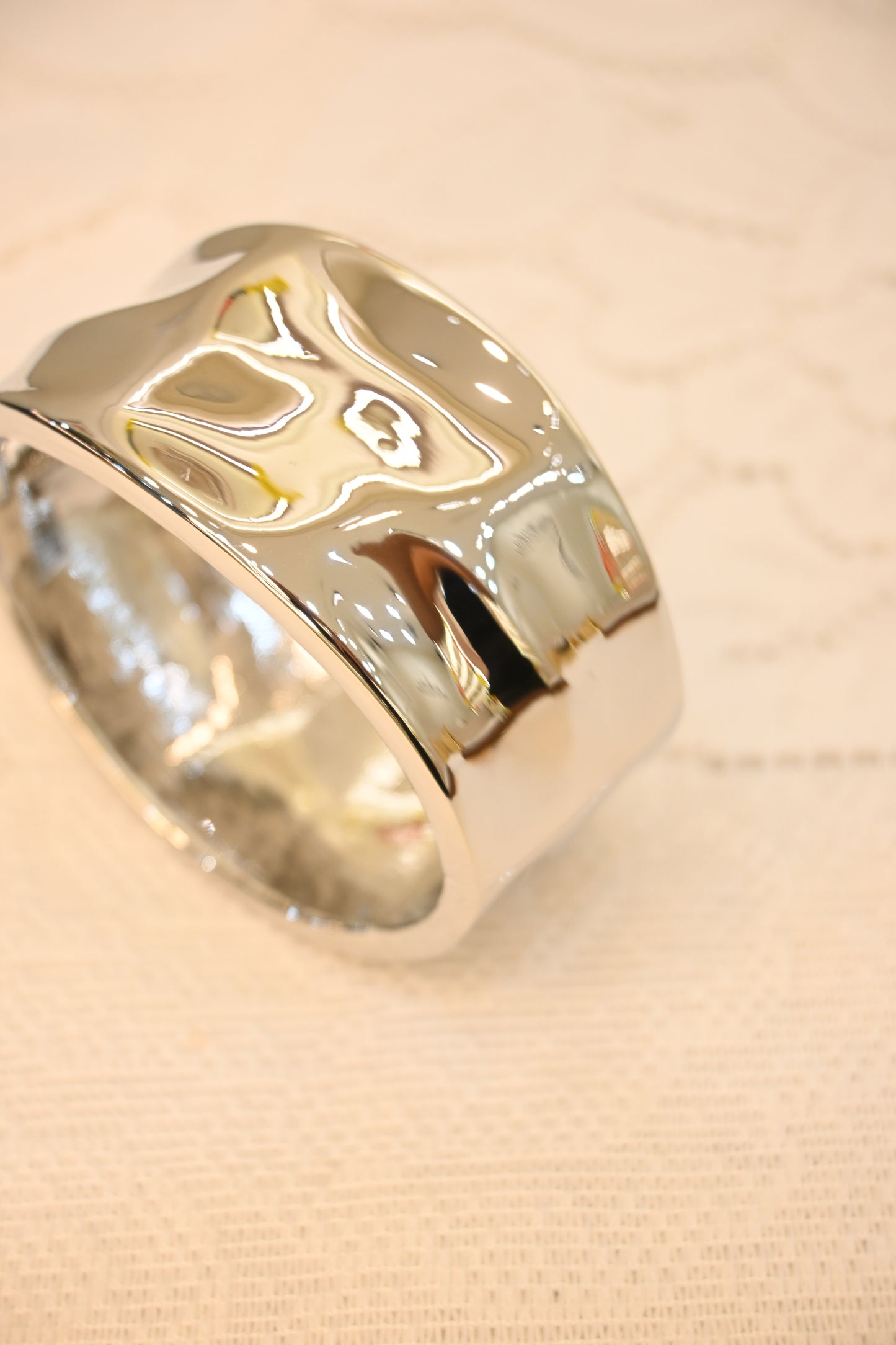 SILVER CUFF BRACELET