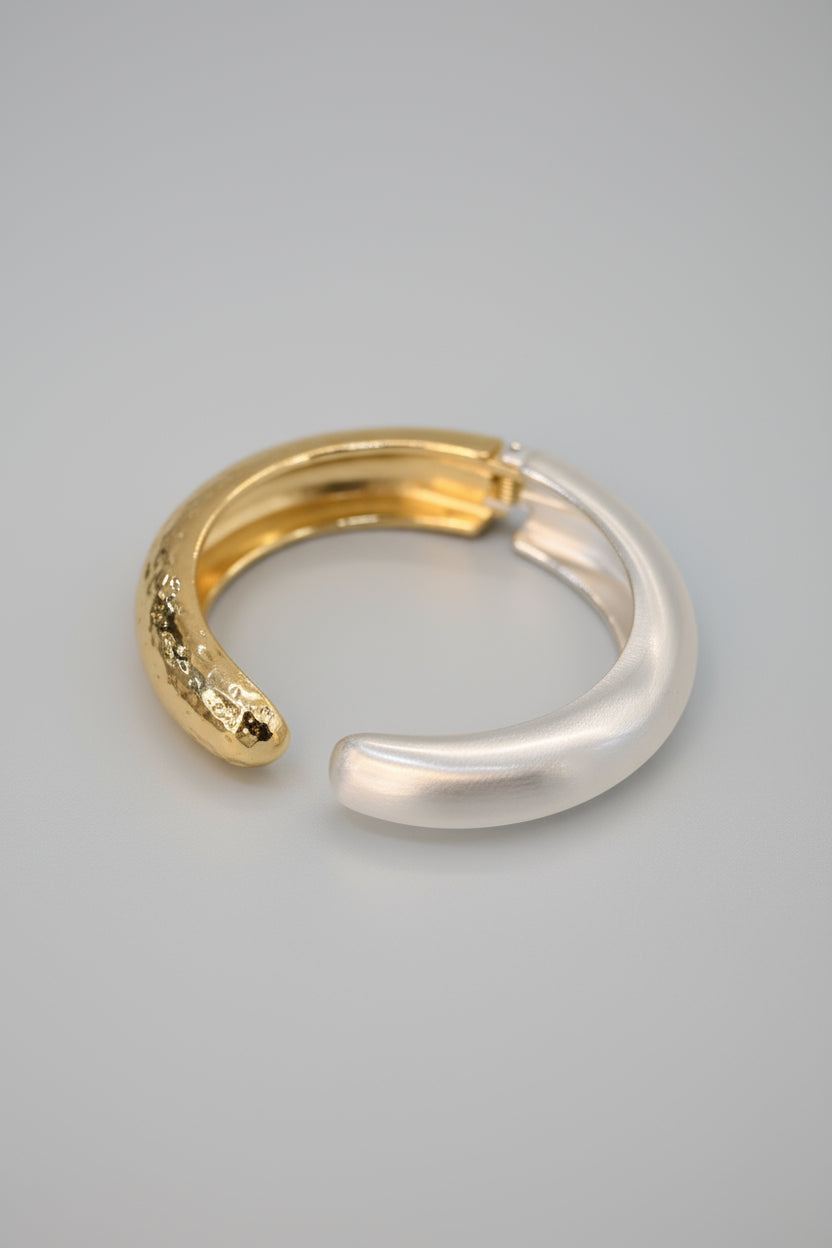 DUAL TONE PLATED BRACELET