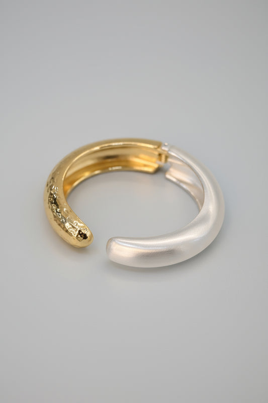 DUAL TONE PLATED BRACELET