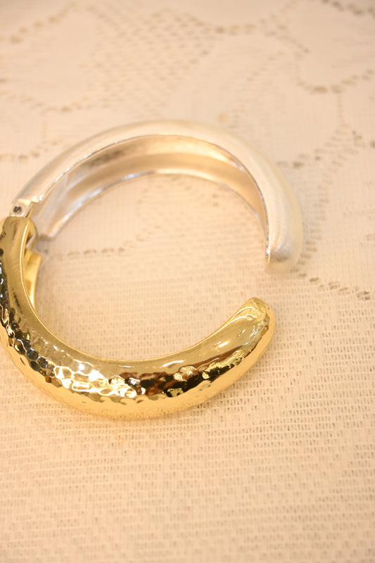 DUAL TONE PLATED BRACELET
