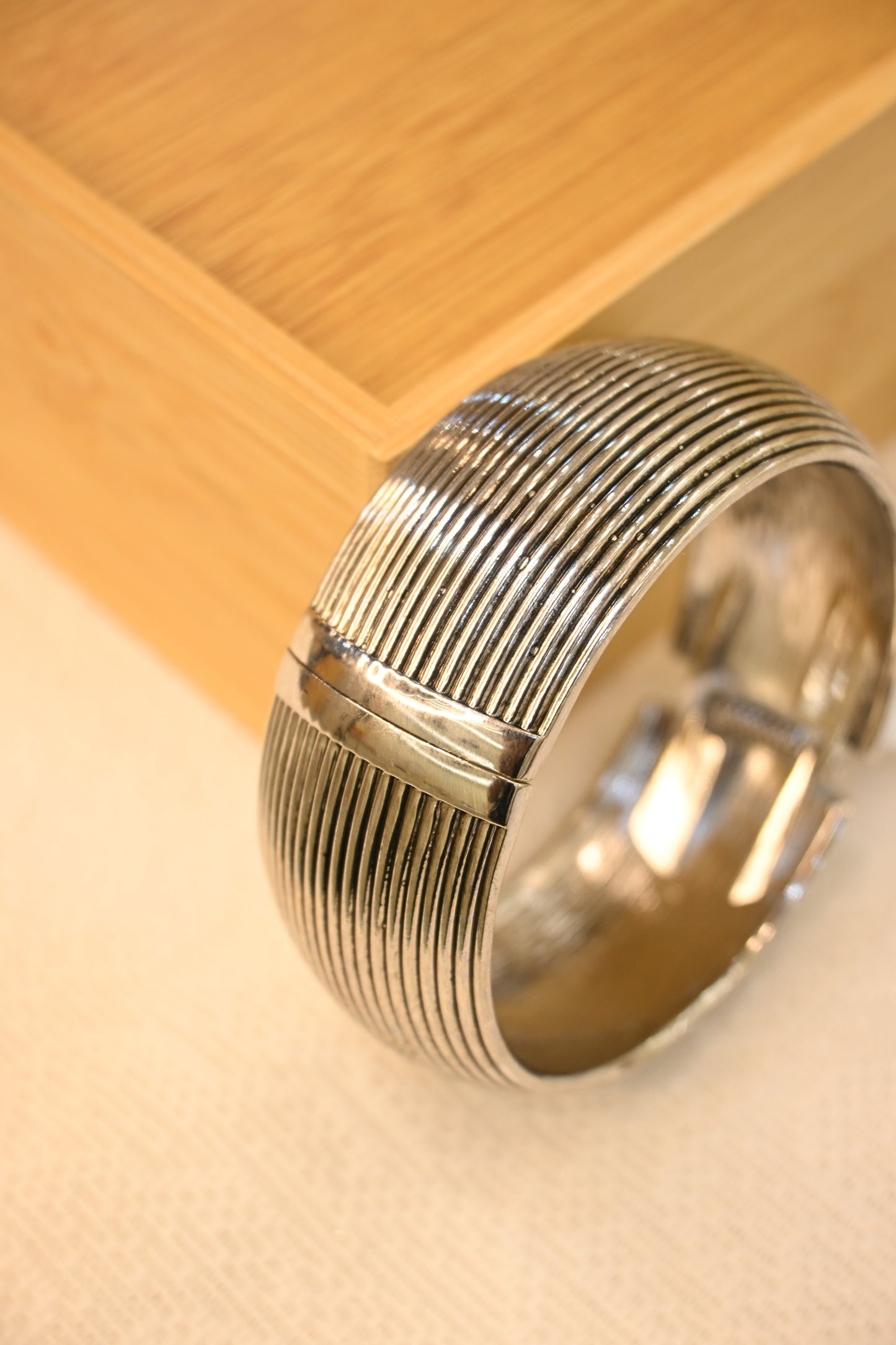 SILVER CUFF BRACELET