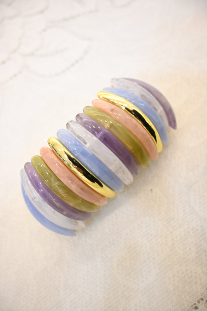 MULTICOLOR ACRYLIC BRACELET