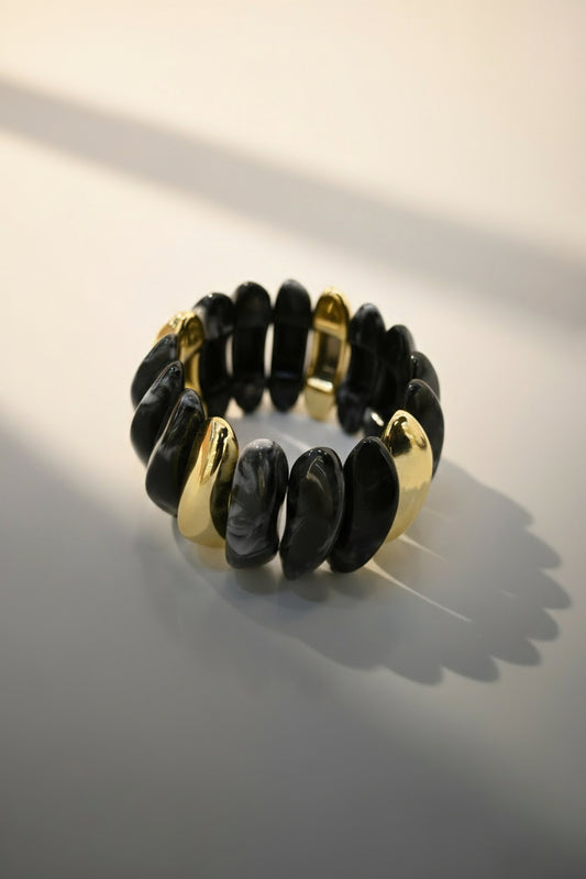 BLACK & GOLDEN BRACELET