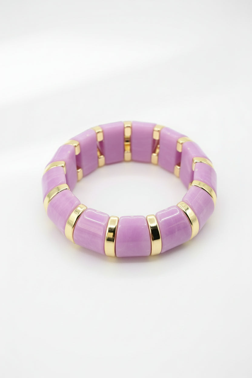 PURPLE & GOLDEN BRACELET
