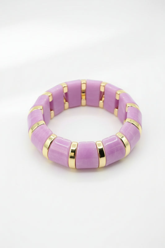 PURPLE & GOLDEN BRACELET