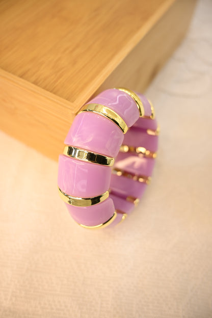 PURPLE & GOLDEN BRACELET