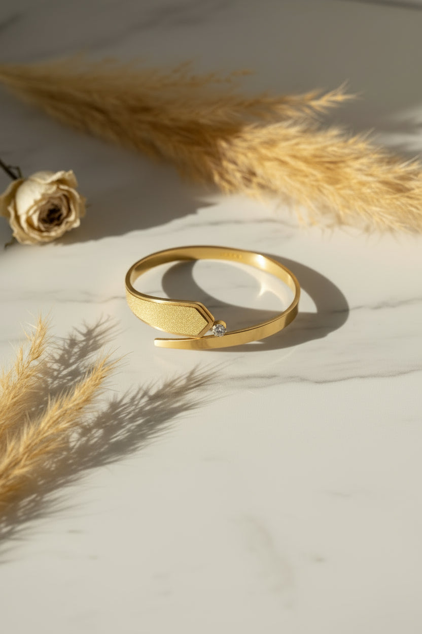 DIAMOND GOLD PLATED BRACELET