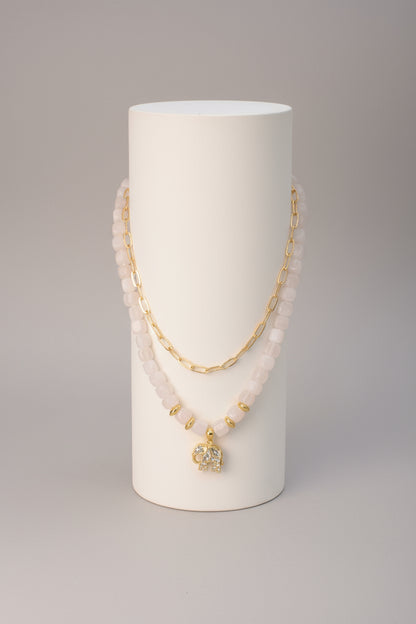 PEARL ELEPHANT NECKLACE