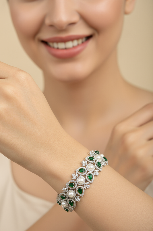 Sparkling Cubic Zirconia Bracelet