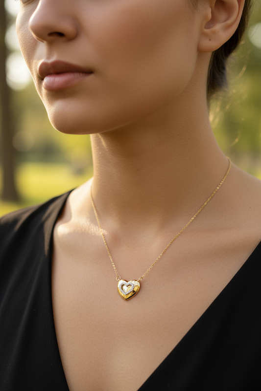 ZIRCON HEARTPENDANT