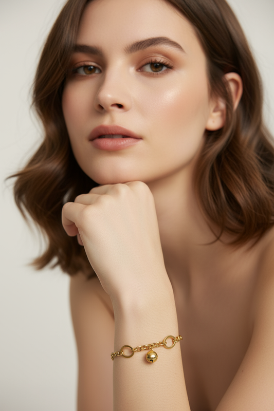 Cute Circle Chain Bracelet