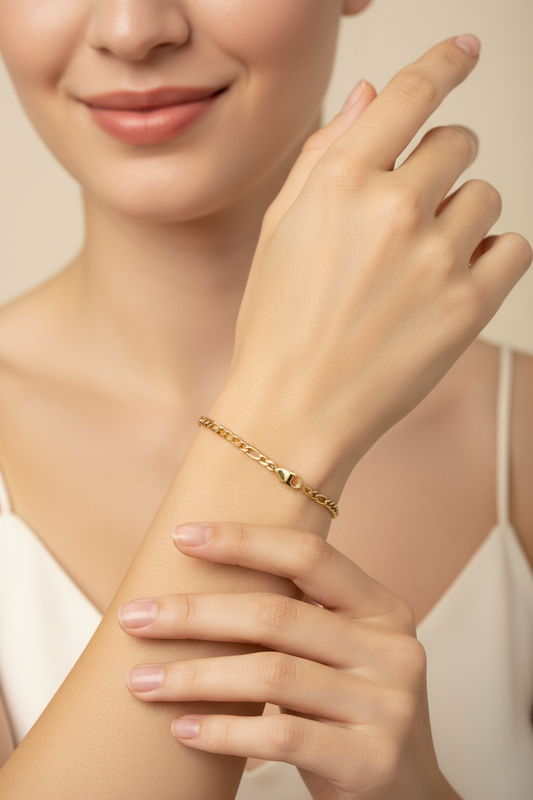 Thin Link Chain Bracelet
